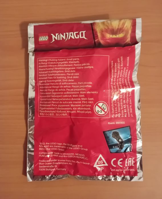 Minifigura LEGO Ninjago - Kai com Espada Katana