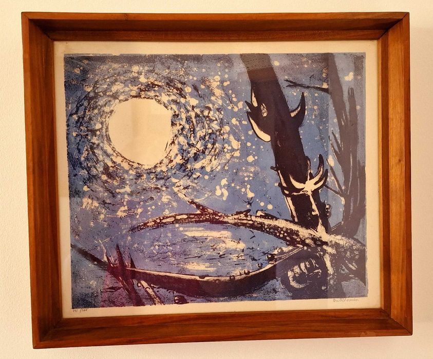 Bartolomeu Cid dos Santos - Serigrafia sobre papel