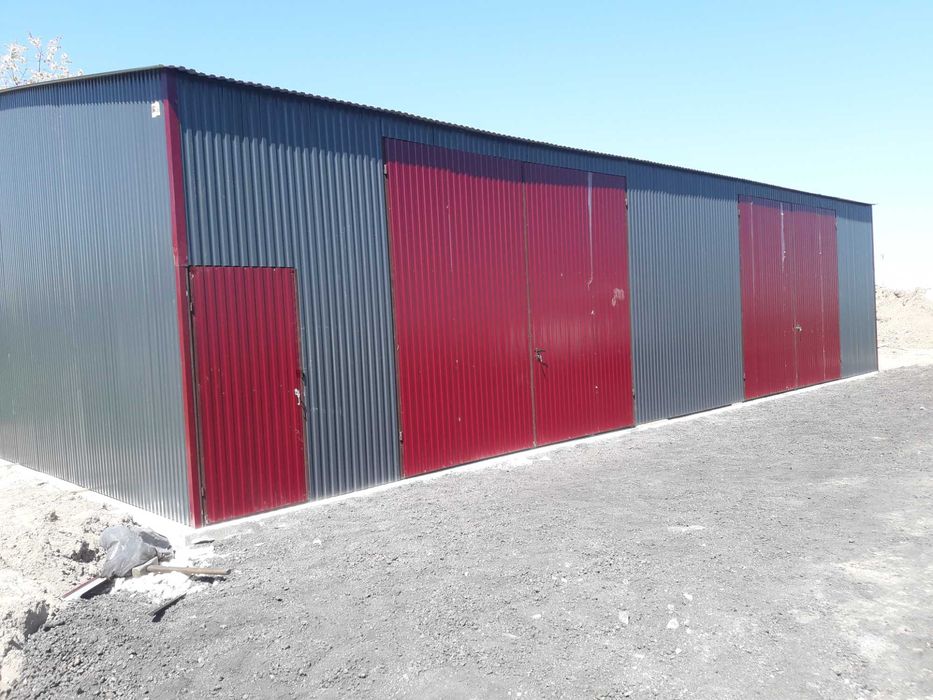 GARAŻ BLASZANY / Wiata / Hala / Drewnopodobny / Magazyn - GRZYWSTAL