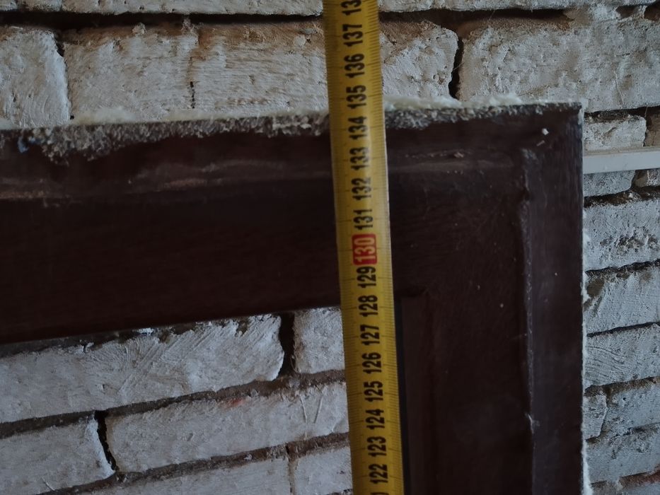 Okno pcv używane 201x134 orzech