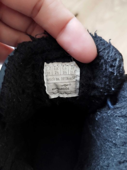 Дитячі черевики на теплу зиму