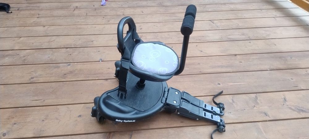 Dostawka do wózka Moby-System Buggy2go z siedziskiem
