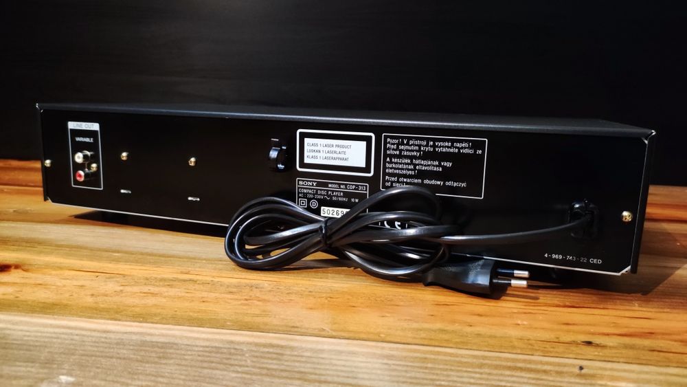 Leitor CD Sony CDP-313