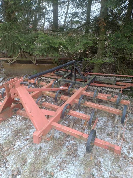 Ursus C-360, zestaw pługi, agregat, siewnik, brony