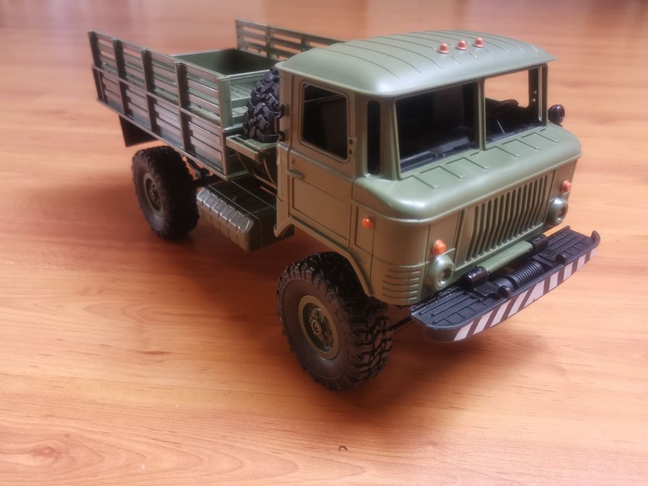 Camião Militar RC GAZ-66 4x4 Crawler WPL B24 1/16 Army proporcional
