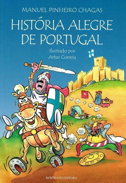 Livro BD História Alegre de Portugal de M Pinheiro Chagas [Portes Inc]