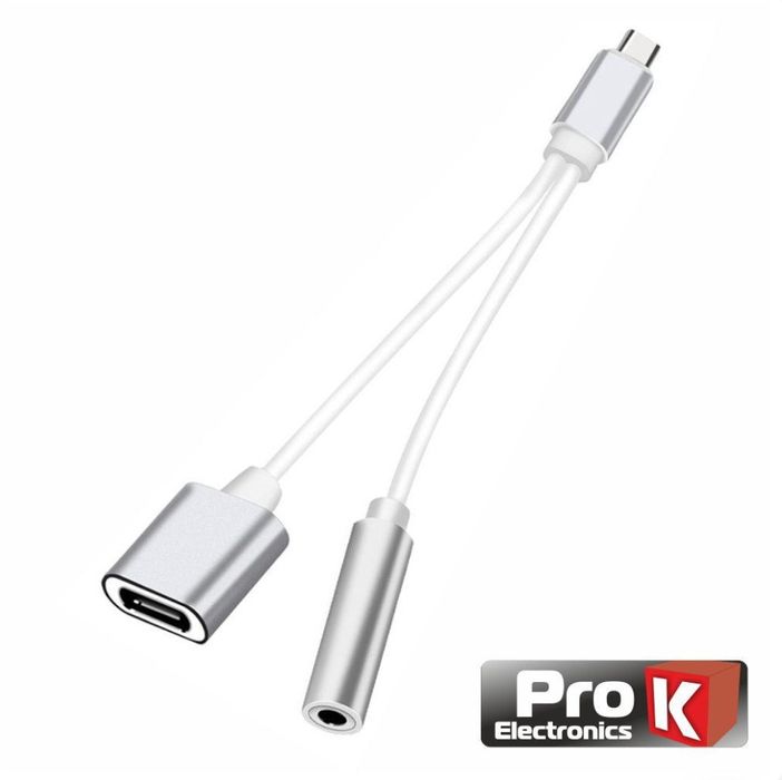 Adaptador USB-C --> Audio Jack 3.5mm Mic In (dois modelos disponíveis)