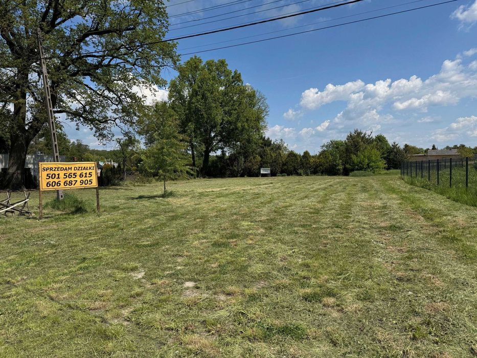 Działka budowlana 1212m2 z WZ, Zgierz, Piaskowice