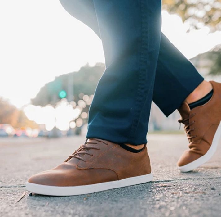 XERO SHOES GLENN — класичні barefoot оксфорди з натуральної шкіри