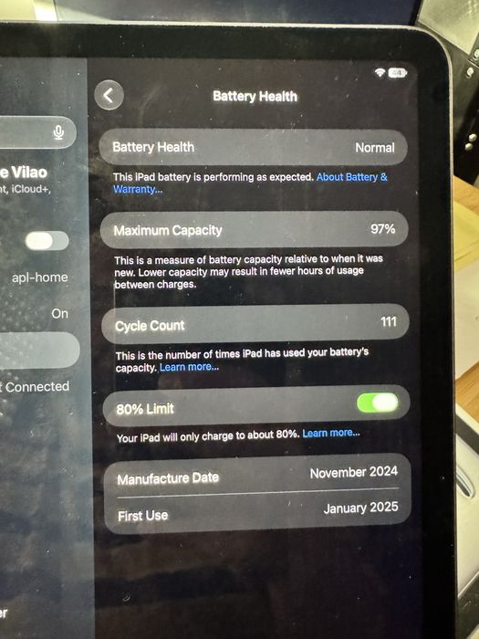 iPad Air 11 M2 128GB imaculado