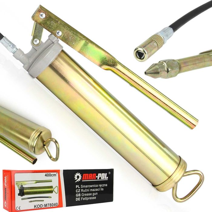 Ручний мастильний пістолет зі шлангом Mar-Pol M78040