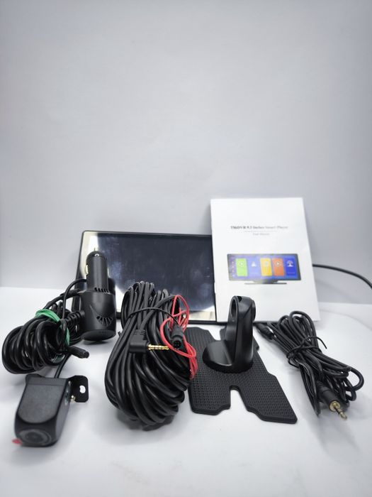Bezprzewodowy Ekran CarPlay iAndroid Auto Monitor 9 cali Kamera Cofan