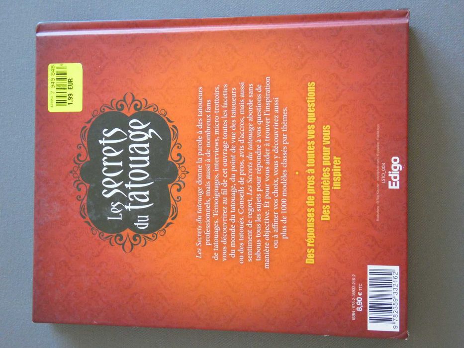 Livro Les Secrets du Tatouage