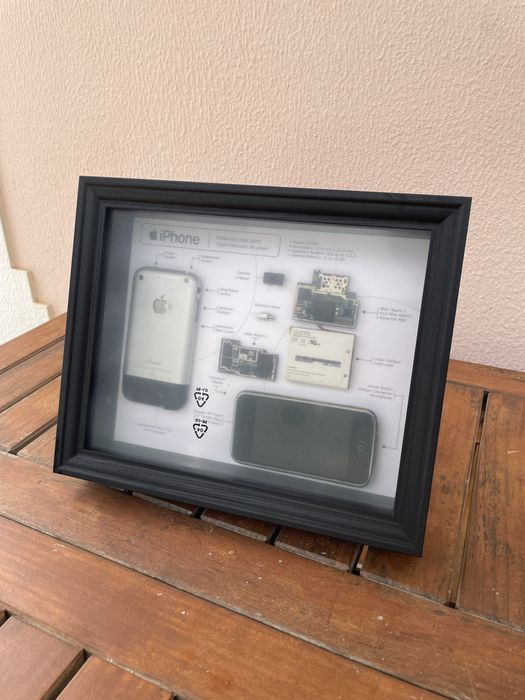 Quadro decorativo Iphone 2g