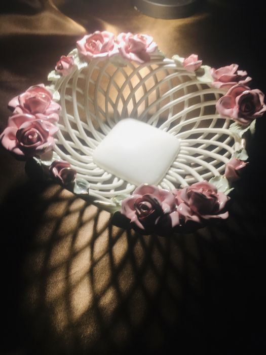 Конфетница корзина фруктовница Лепнина