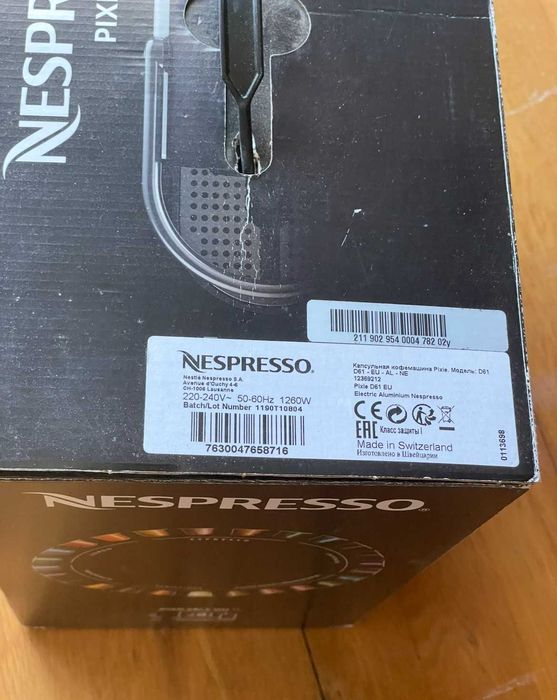 Nespresso Pixie Máquina de Café