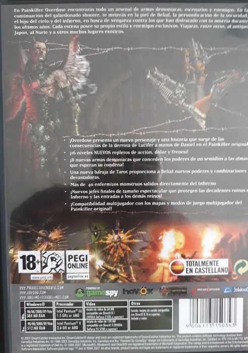 Jogo PC Painkiller Overdose