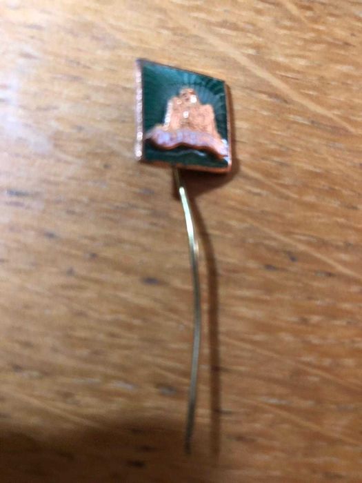 2 Alfinetes do Lar do Comércio sendo um em Prata