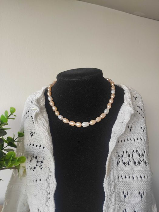 Naszyjnik z pereł naturalnych