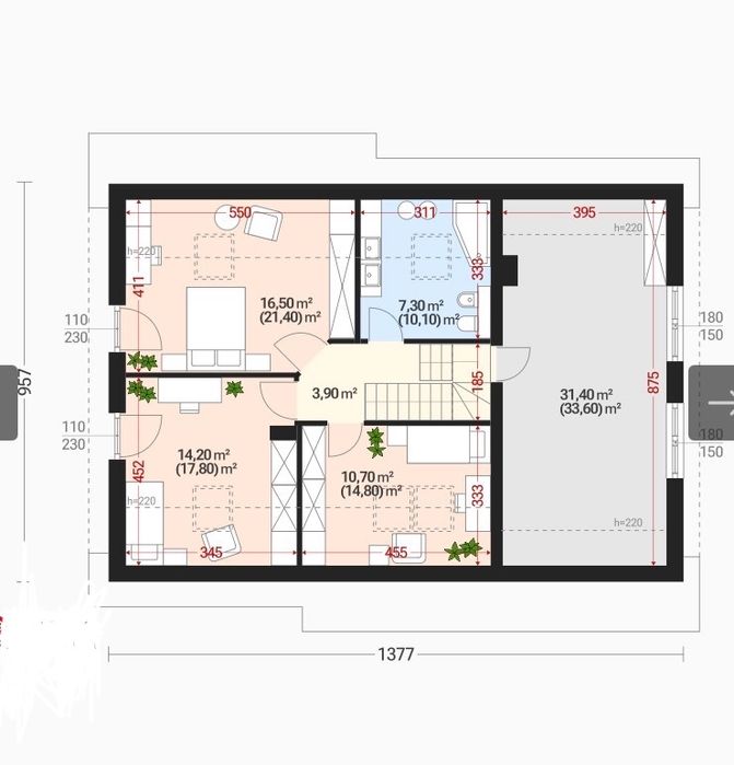 Sprzedam Dom Jaskółka 5 (Garaż XL) Stan Surowy Otwarty Nowa Dęba