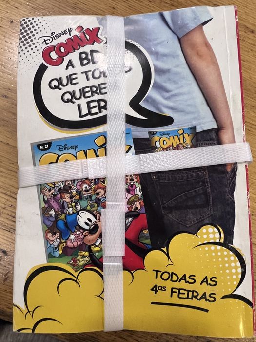 Lote 20 Revistas Disney Comix (N.º 1 ao 20) – Edição Portugal