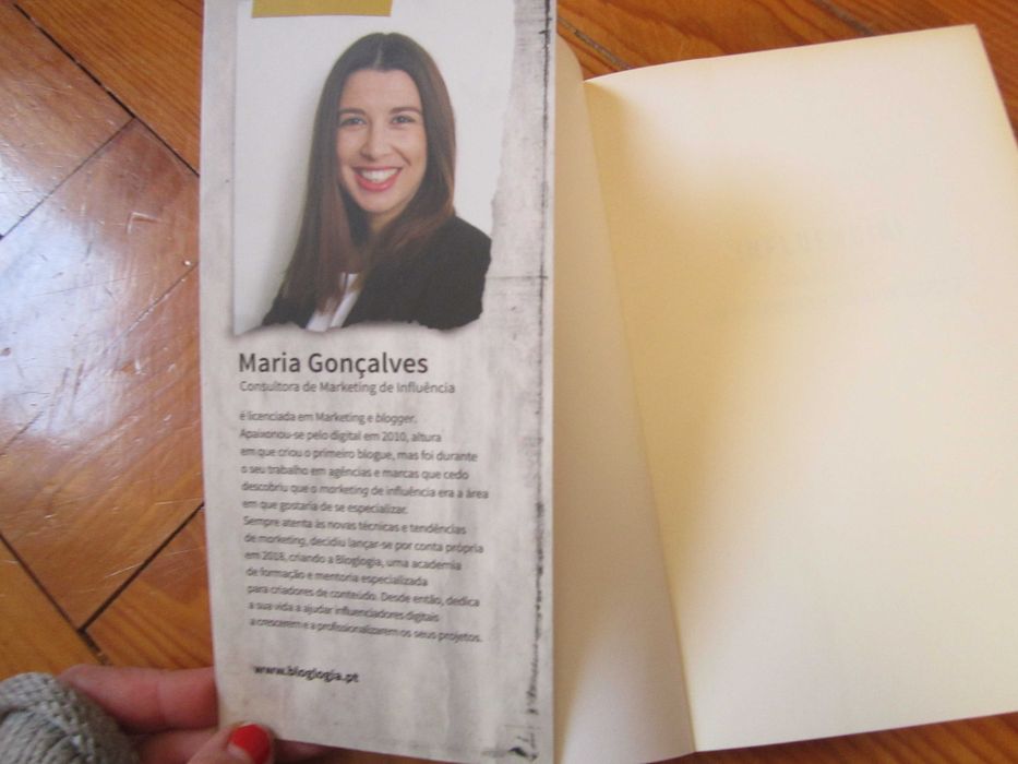 Livro INFLUENCIA! de Maria Gonçalves