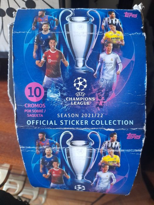 Cromos Liga Bwin 22/23 e Champions 21/22
