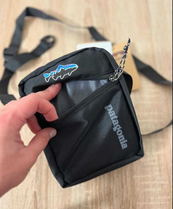 Torba Patagonia czarna Black Torebka Nerka