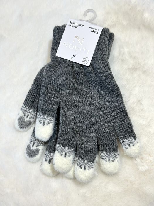 Rękawiczki szare 18cm