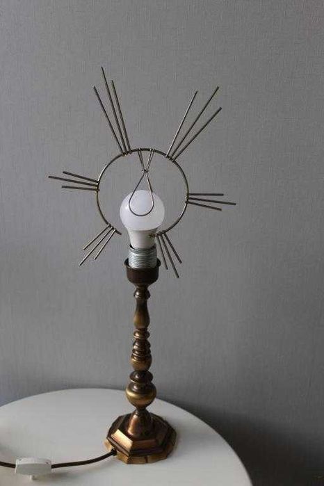 Декор для лампи, бронза, посріблення, Німеччина