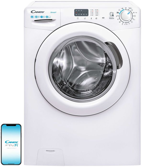 Pralka CANDY CS4 1061DE 1-S Smart 6kg 1000 obr - jak nowa - 8 prań - odbiór w Łodzi