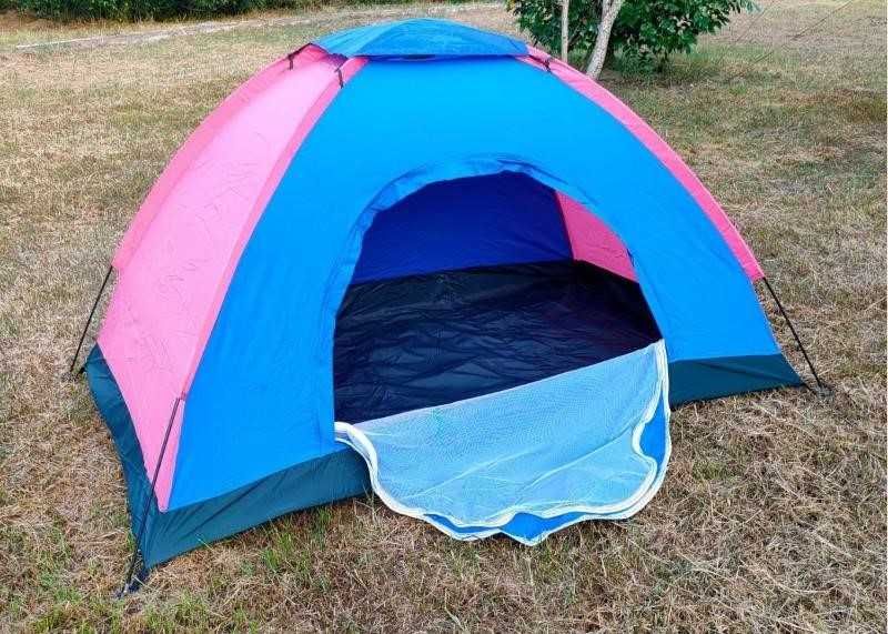 NAMIOT TURYSTYCZNY wędkarski z moskitierą 2x1,5m w pokrowcu