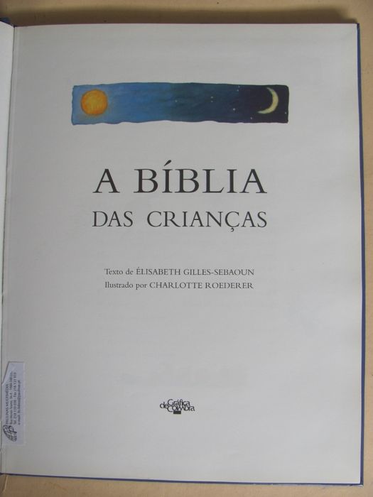 A Bíblia das crianças de Élisabeth Gilles-Sebaoun
