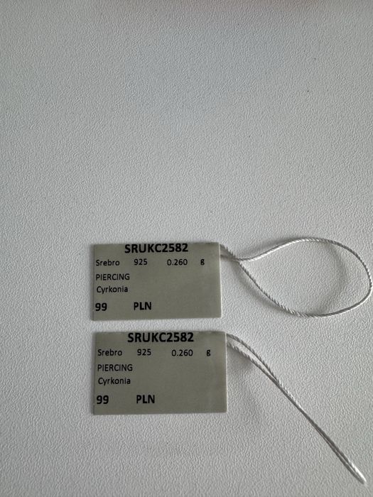 Kolczyk z kuleczką i cyrkoniami, srebrne Ania Kruk