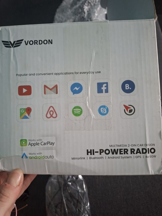 Radio samochodowe Vordon