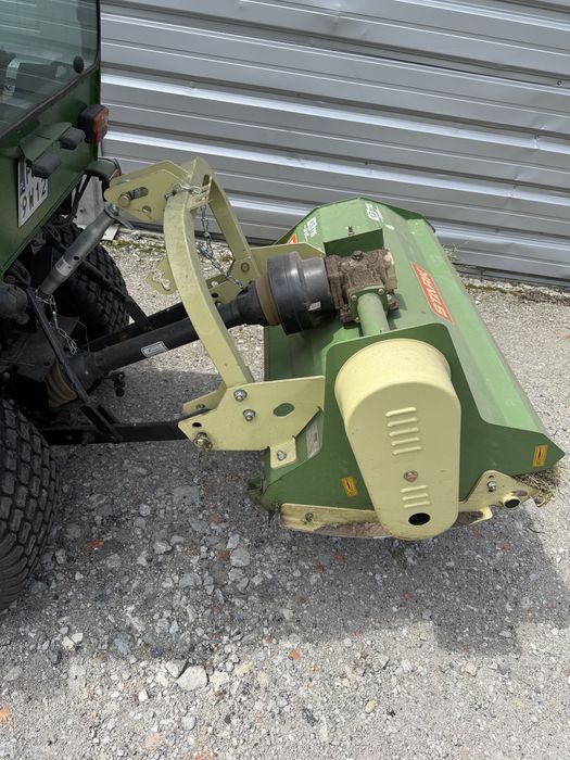 Traktorek kosiarka John Deere 4010 4x4 Pług śnieżny