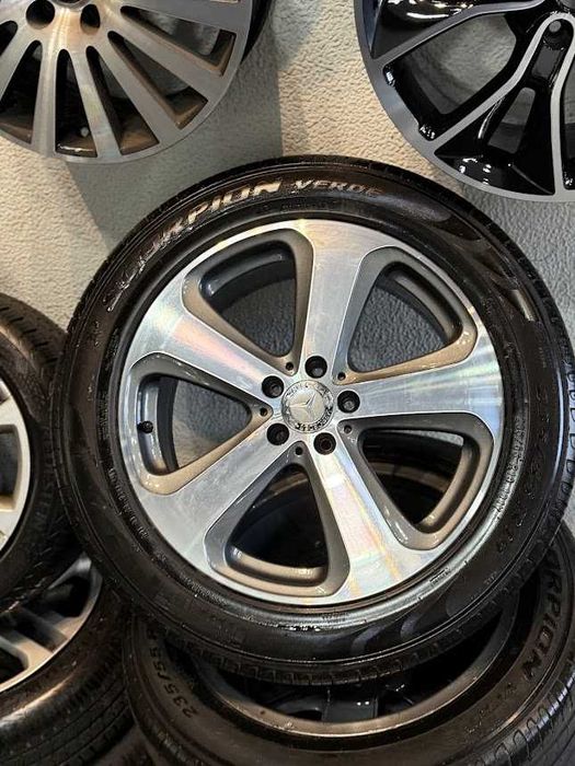 JANTES 19 5X112 MERCEDES GLC ORIGINAIS com PNEUS