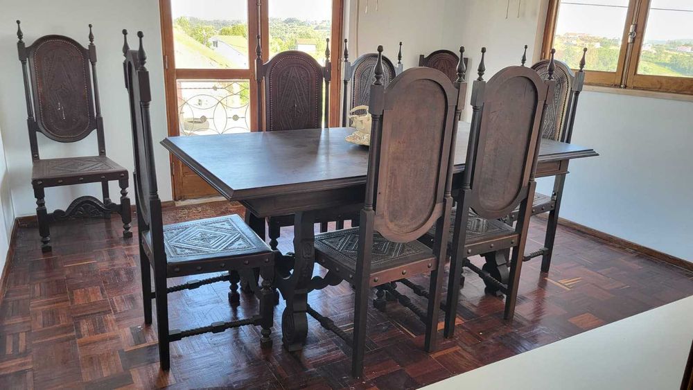 Conjunto de sala de jantar vintage