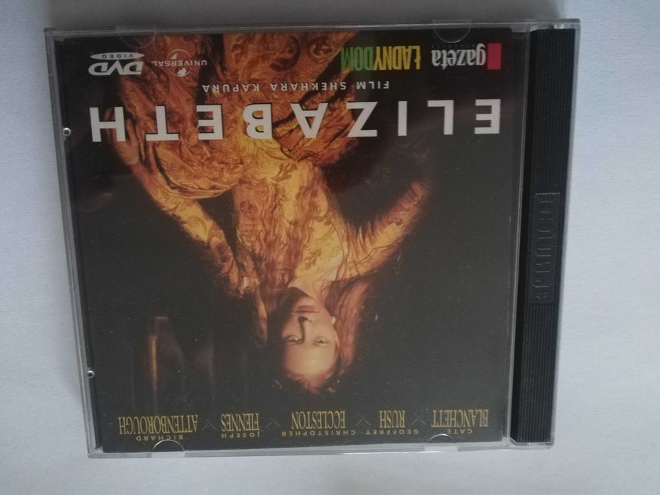 Płyta DVD film Elizabeth 98 Cate Blanchett Geofrey Rush Joseph Fiennes