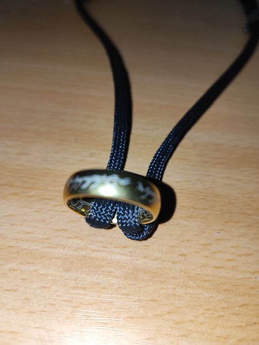 Colar com anel Lord of the Rings