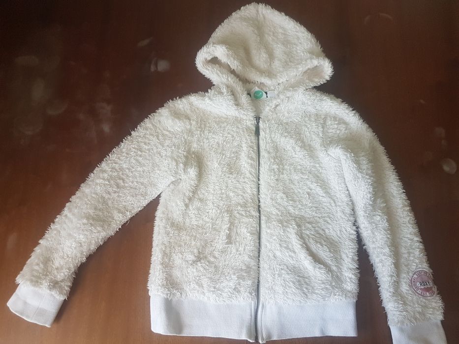 Кофта белая мягкая Roxy