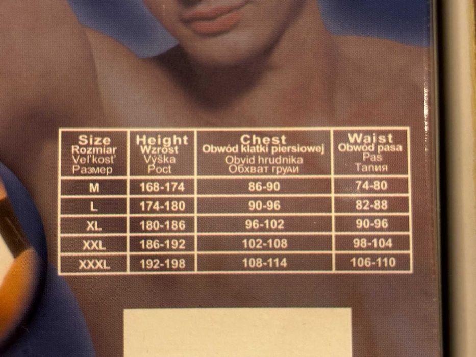 Slipy 3 sztuki M cienka bawełna