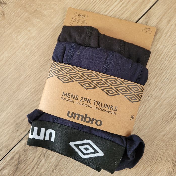 Bokserki męskie r.L UMBRO 2pak