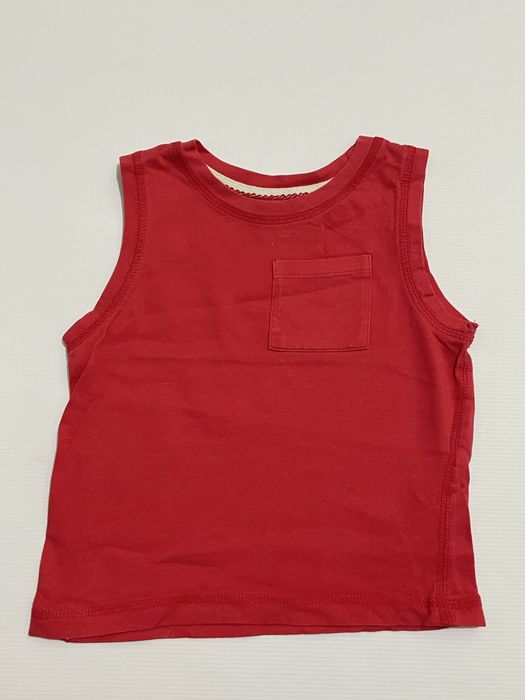 Czerwona bluzka ZARA r. 86 — stan dobry