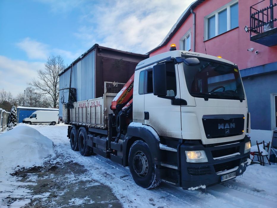 Usługi wywrotką HDS + łyżka czerpakowa