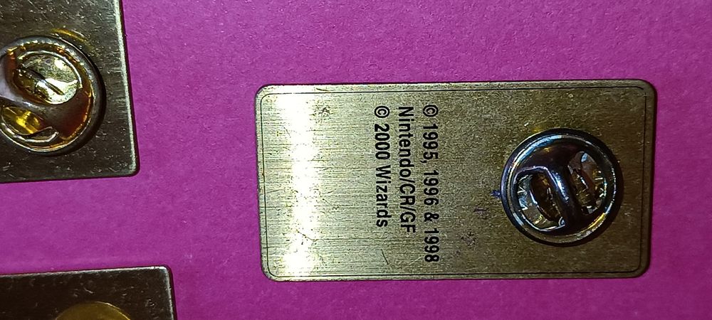 5 Antigos Pins Pokémon do ano 2000