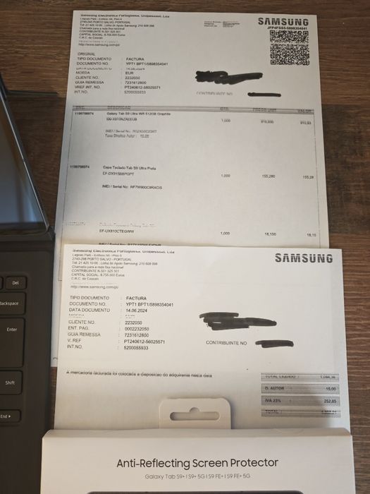 Samsung Tab S9 Ultra 14.6" 12GB/512GB Graphite, Like New with Warranty64284405103618121