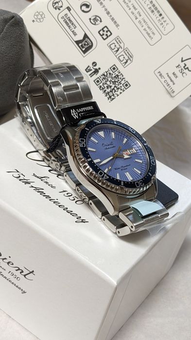 Годинник Orient RA-AA0823L Kamasu Automatic Diver  75th Anniversary