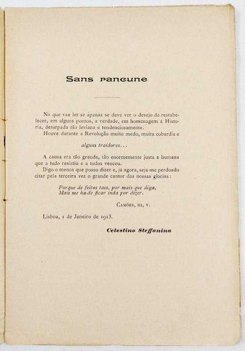 Subsídios para a História da Revolução de 5 Outubro 1910 - Raríssimo