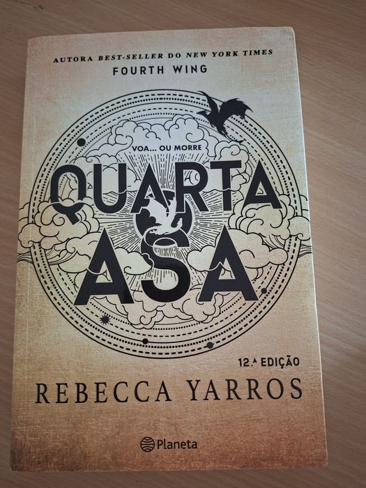 NOVO Livro Quarta Asa de Rebecca Yarros PORTES GRÁTIS